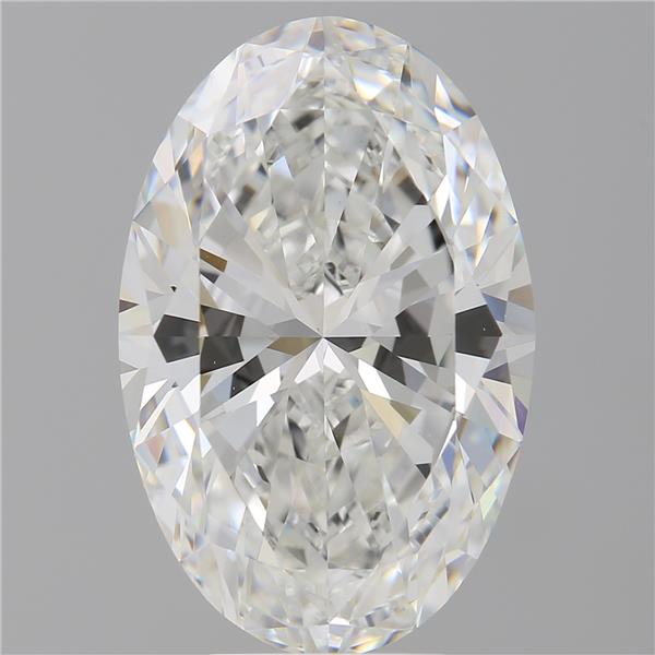 7.05 ct. oval Lab Grown Diamond front image
