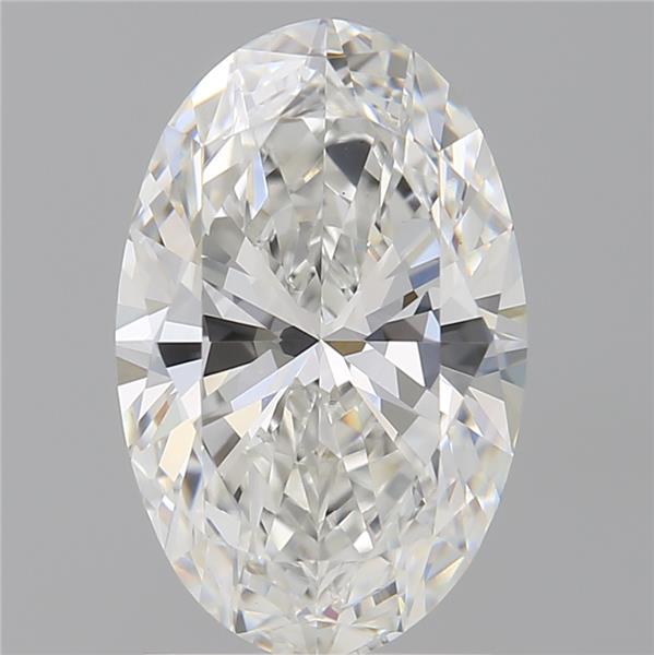 2.02 ct. oval Lab Grown Diamond front image