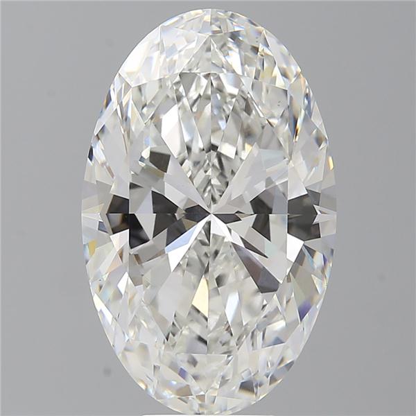 9.01 ct. oval Lab Grown Diamond front image