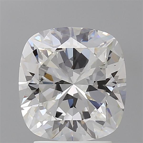 2.58 ct. cushion Lab Grown Diamond front image