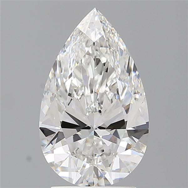2.55 ct. pear Lab Grown Diamond front image