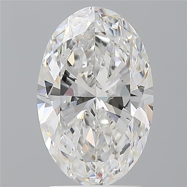 2.54 ct. oval Lab Grown Diamond front image