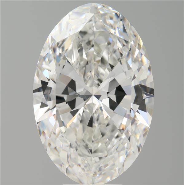 9.04 ct. oval Lab Grown Diamond front image