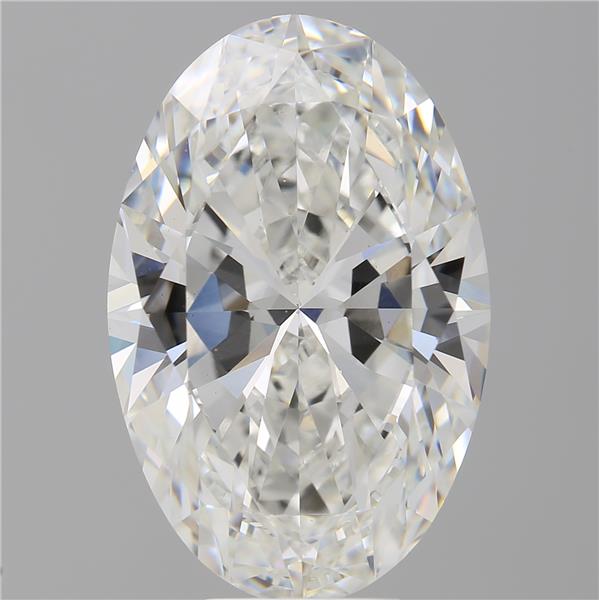 8.59 ct. oval Lab Grown Diamond front image