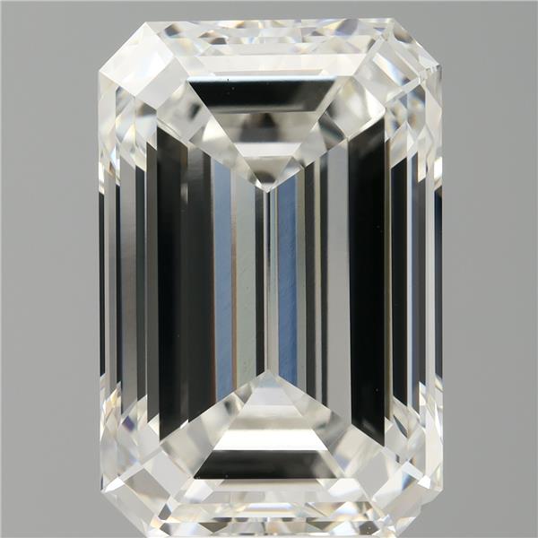 8.05 ct. emerald Lab Grown Diamond front image