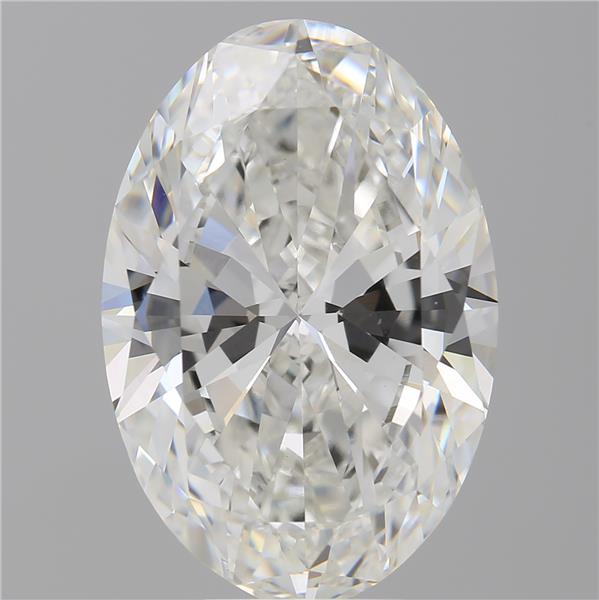 8.03 ct. oval Lab Grown Diamond front image