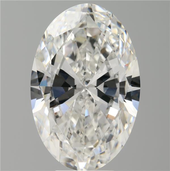 8.01 ct. oval Lab Grown Diamond front image