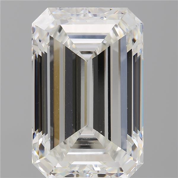 8.07 ct. emerald Lab Grown Diamond front image