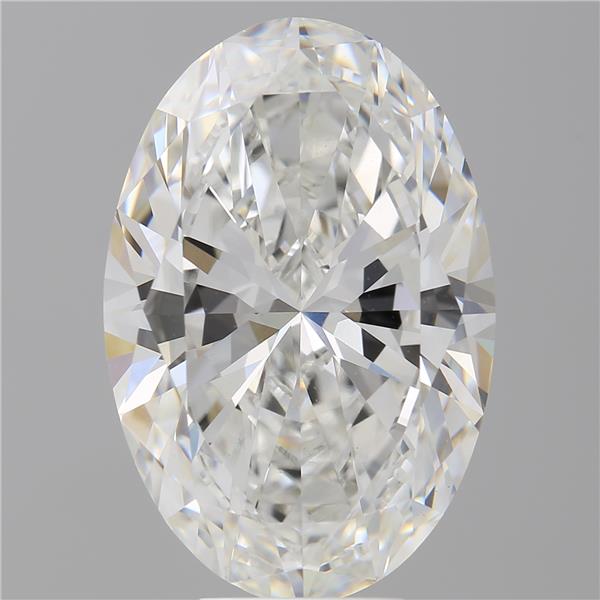8.04 ct. oval Lab Grown Diamond front image