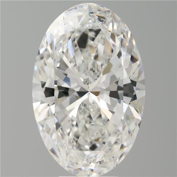 8.04 ct. oval Lab Grown Diamond front image