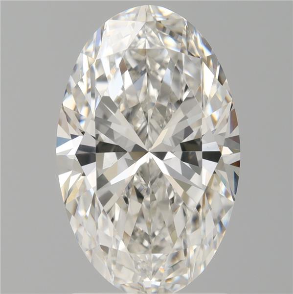 2.01 ct. oval Lab Grown Diamond front image