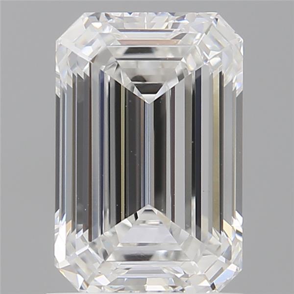 1.58 ct. emerald Lab Grown Diamond front image