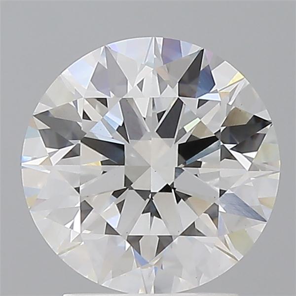 2.54 ct. round Lab Grown Diamond front image