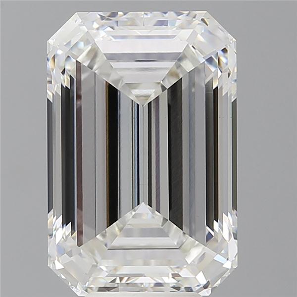 7.60 ct. emerald Lab Grown Diamond front image