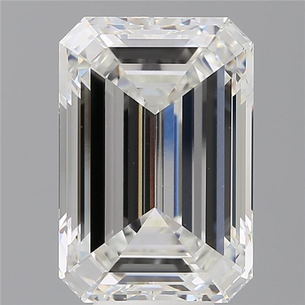 8.57 ct. emerald Lab Grown Diamond front image