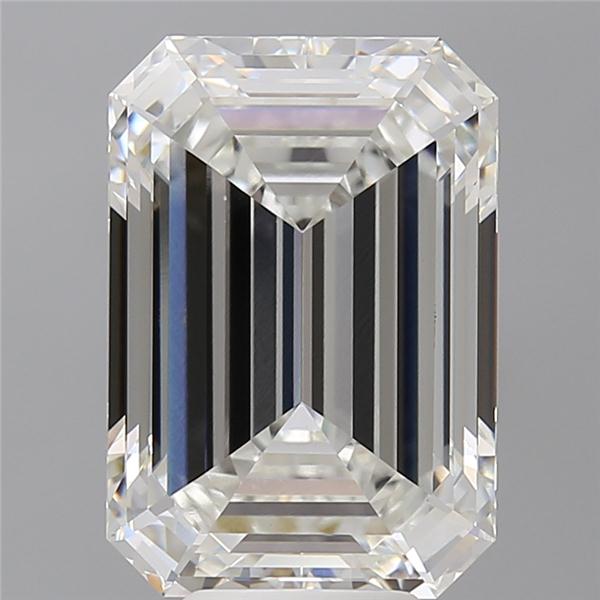 7.59 ct. emerald Lab Grown Diamond front image