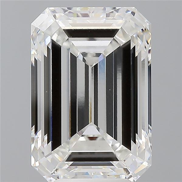 6.54 ct. emerald Lab Grown Diamond front image