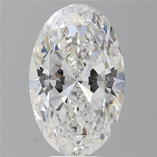 7.60 ct. oval Lab Grown Diamond front image