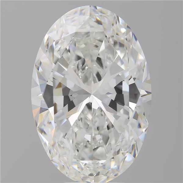 8.54 ct. oval Lab Grown Diamond front image