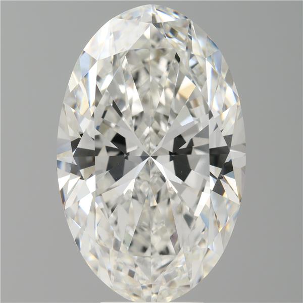 8.02 ct. oval Lab Grown Diamond front image