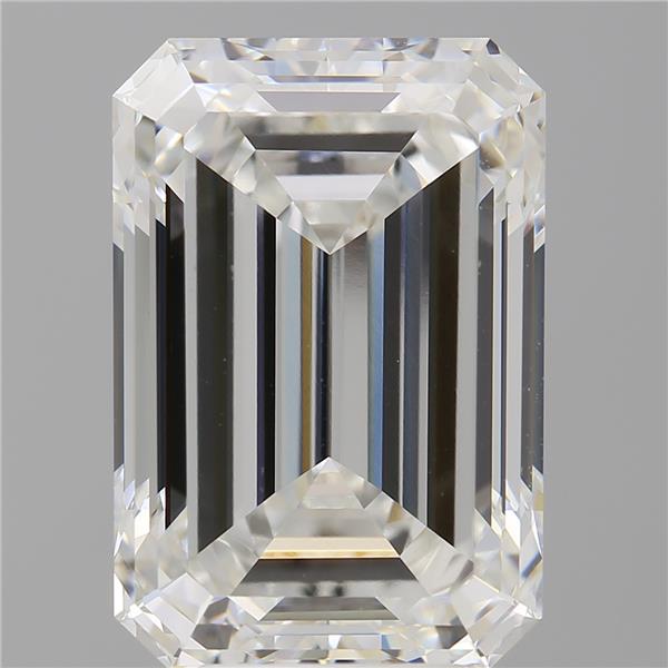 8.04 ct. emerald Lab Grown Diamond front image