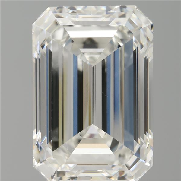 7.57 ct. emerald Lab Grown Diamond front image