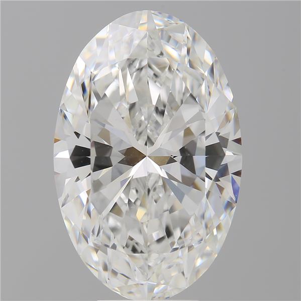 8.52 ct. oval Lab Grown Diamond front image