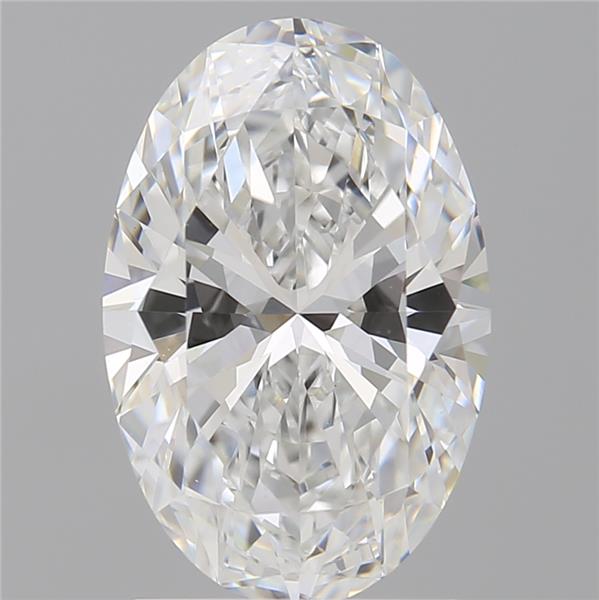 2.08 ct. oval Lab Grown Diamond front image