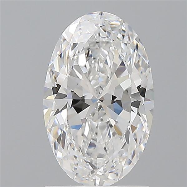 1.56 ct. oval Lab Grown Diamond front image