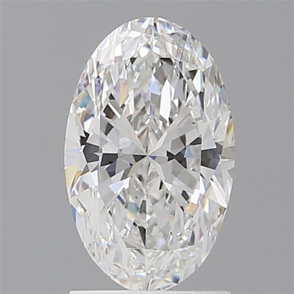 1.60 ct. oval Lab Grown Diamond front image