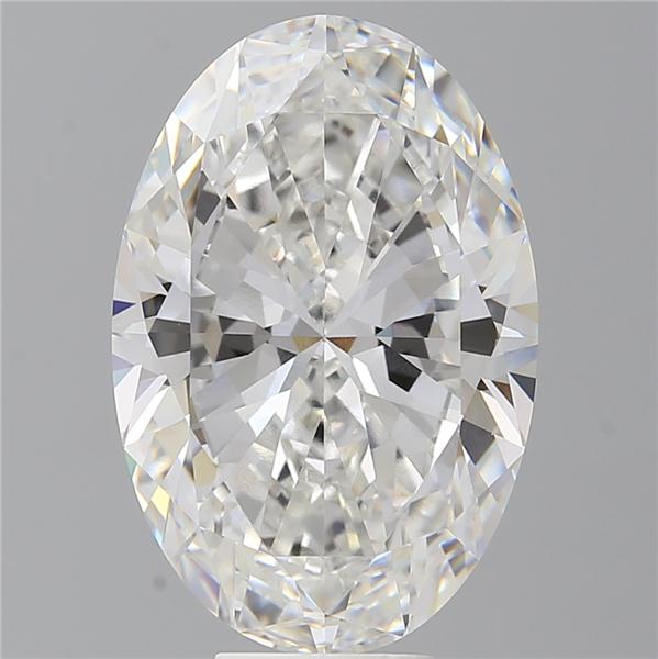 9.06 ct. oval Lab Grown Diamond front image