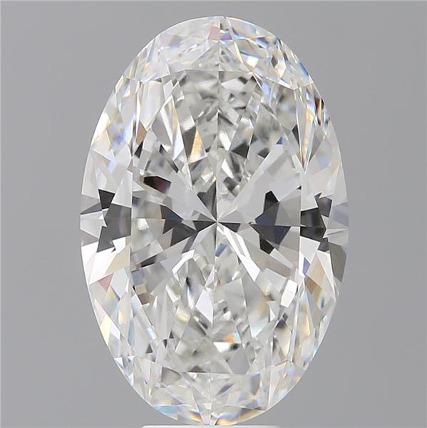 9.02 ct. oval Lab Grown Diamond front image