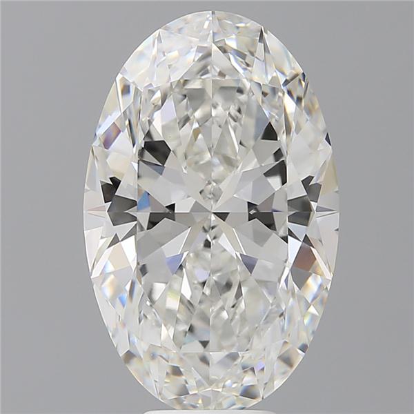 7.60 ct. oval Lab Grown Diamond front image