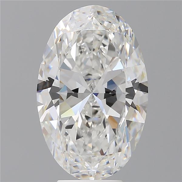 6.50 ct. oval Lab Grown Diamond front image