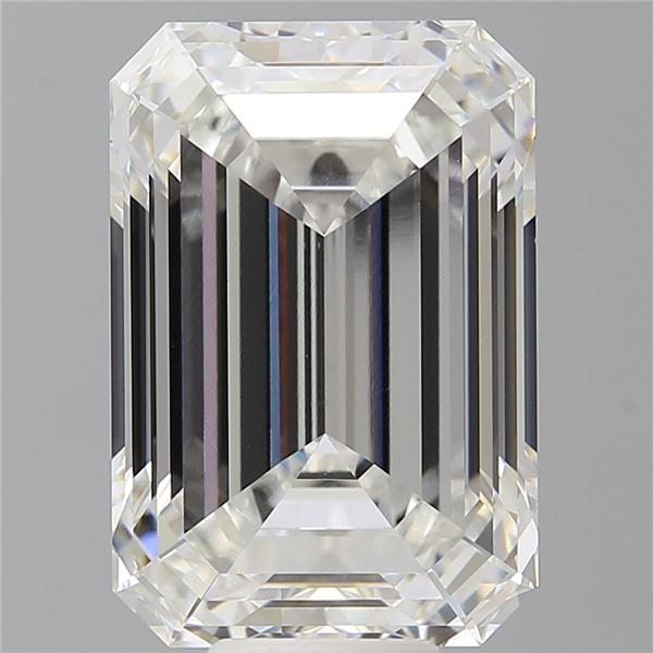 11.57 ct. emerald Lab Grown Diamond front image