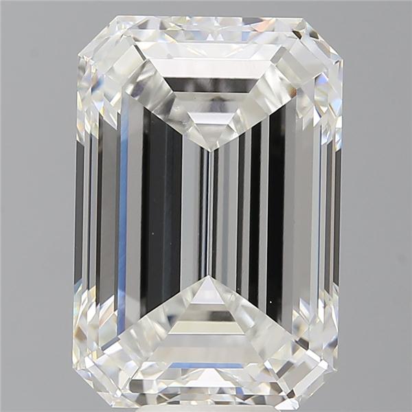 11.59 ct. emerald Lab Grown Diamond front image