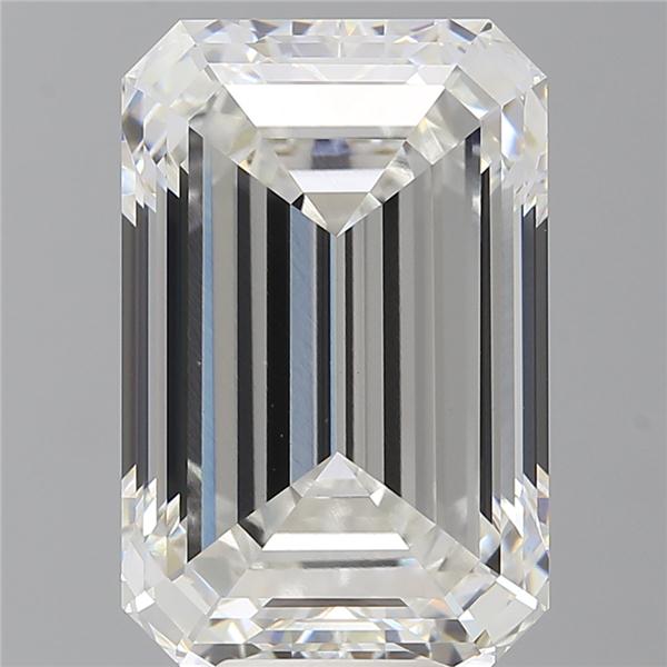 11.58 ct. emerald Lab Grown Diamond front image