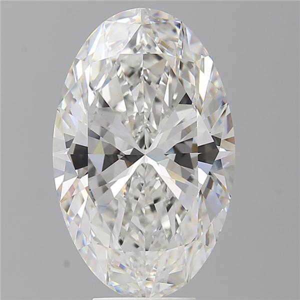 7.02 ct. oval Lab Grown Diamond front image