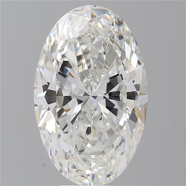 7.59 ct. oval Lab Grown Diamond front image