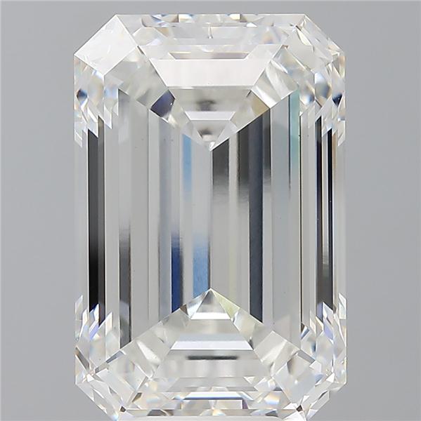 9.59 ct. emerald Lab Grown Diamond front image