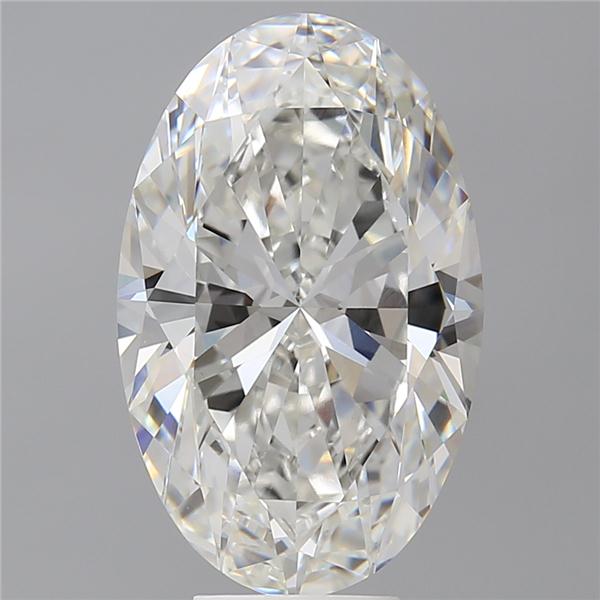 7.50 ct. oval Lab Grown Diamond front image