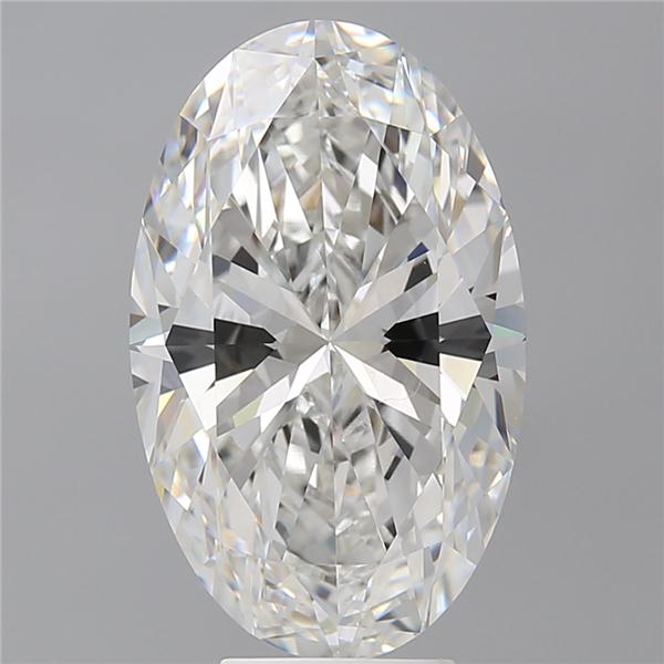 6.59 ct. oval Lab Grown Diamond front image