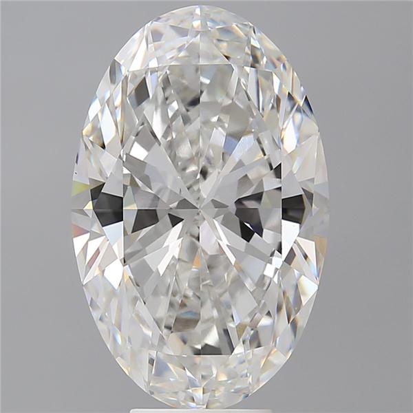 7.56 ct. oval Lab Grown Diamond front image