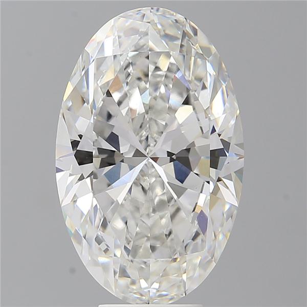 7.60 ct. oval Lab Grown Diamond front image