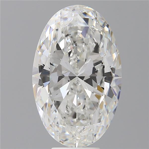 8.04 ct. oval Lab Grown Diamond front image