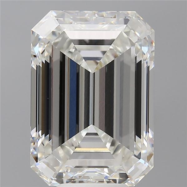 8.58 ct. emerald Lab Grown Diamond front image