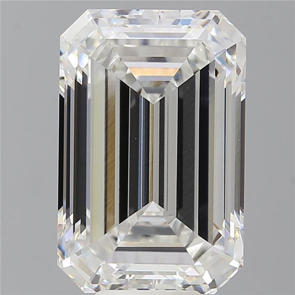 9.60 ct. emerald Lab Grown Diamond front image