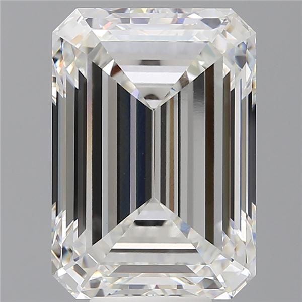 9.50 ct. emerald Lab Grown Diamond front image