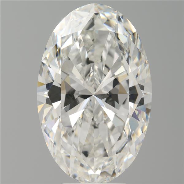 7.10 ct. oval Lab Grown Diamond front image