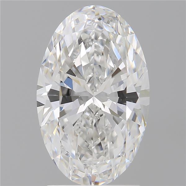 2.52 ct. oval Lab Grown Diamond front image